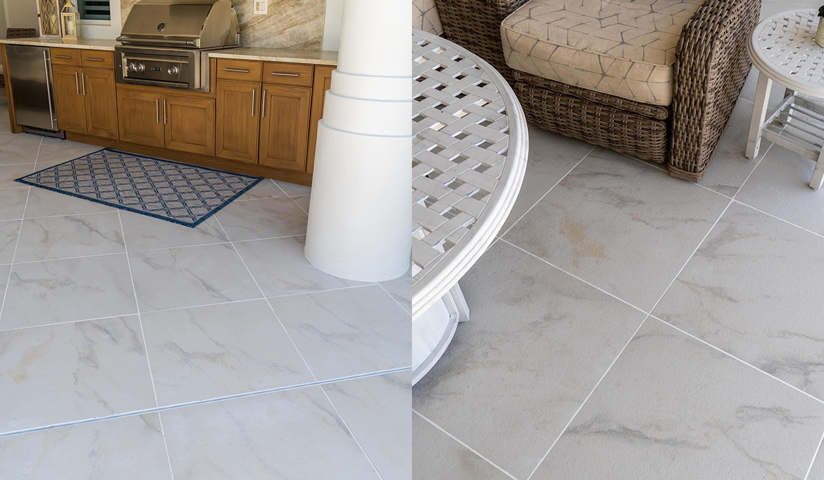 2CM Calacatta Porcelain Pavers