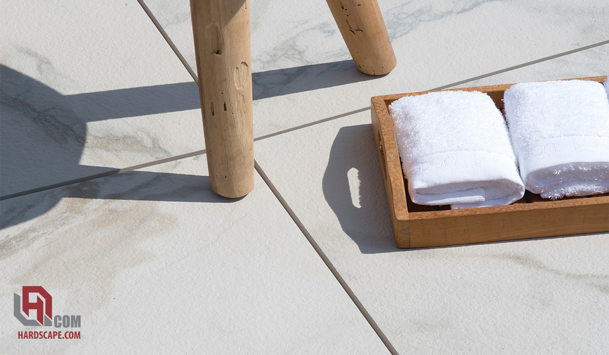 2CM Calacatta Porcelain Pavers