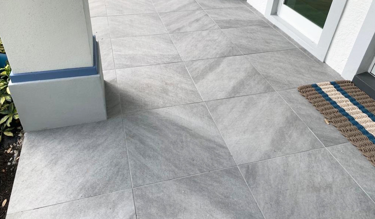 2CM Quartz Griss Porcelain Paver