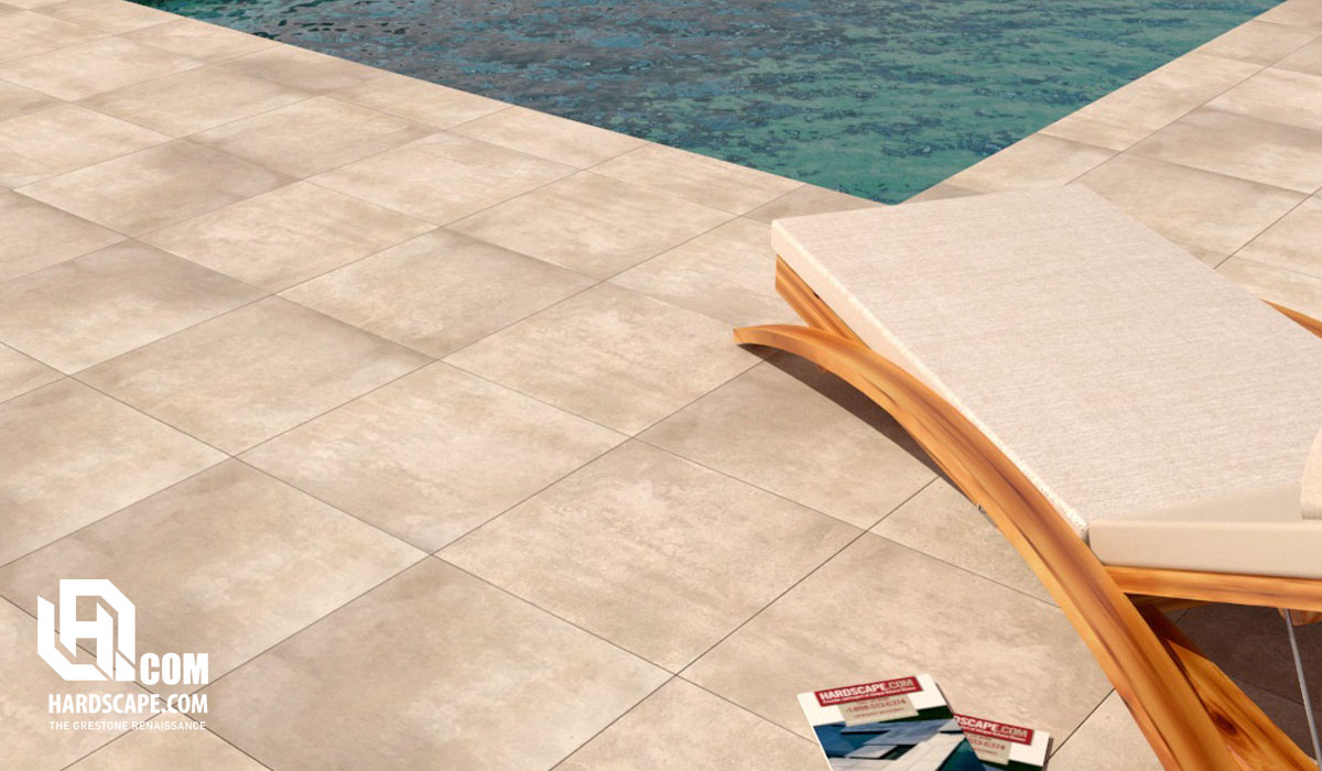 2CM Sandstone Beige Porcelain Paver