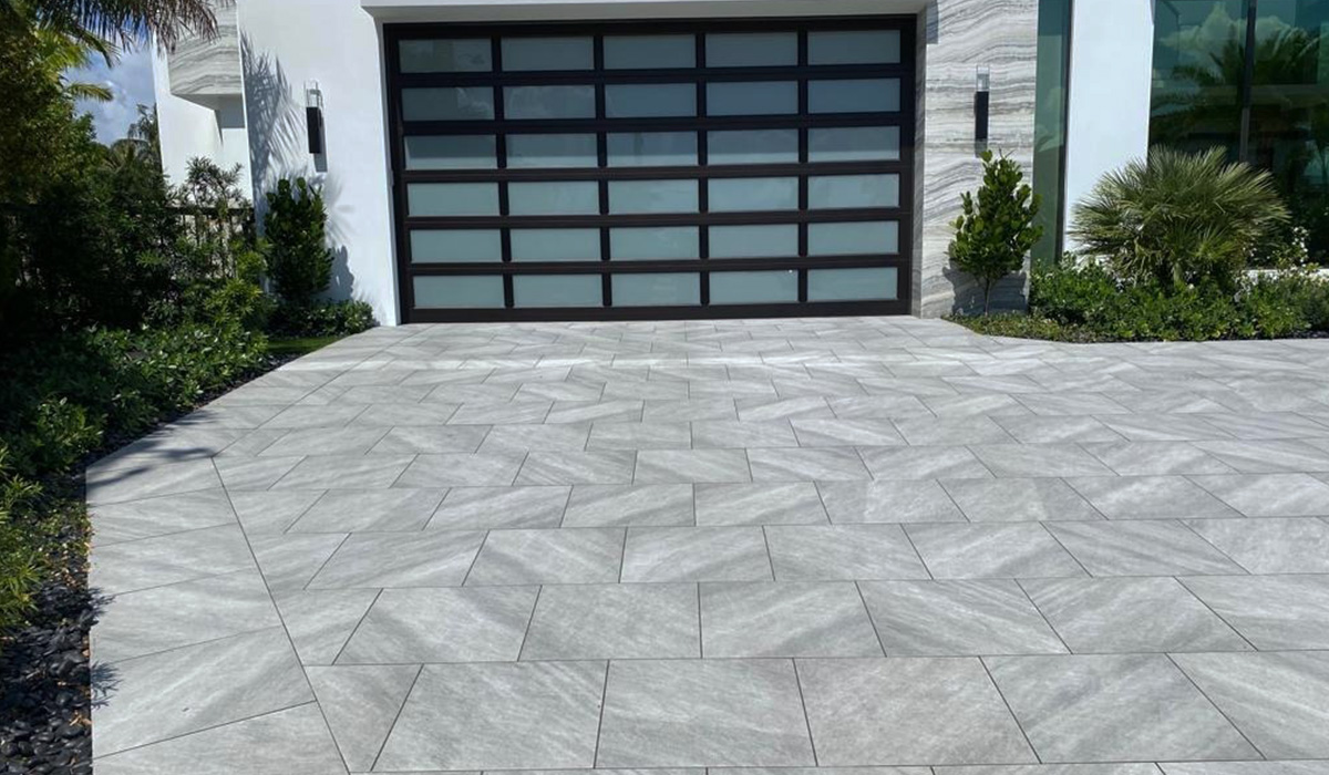 3CM Quartz Griss<br> Porcelain Pavers