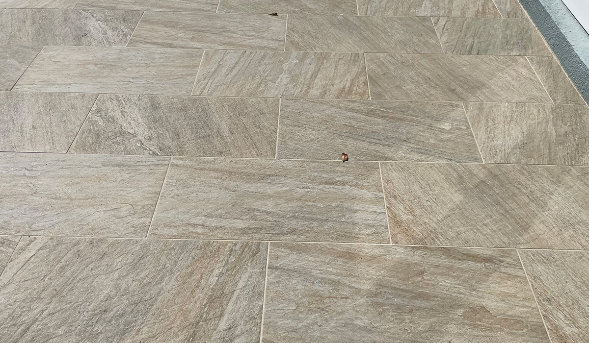 2CM Quartz Gold Porcelain Pavers