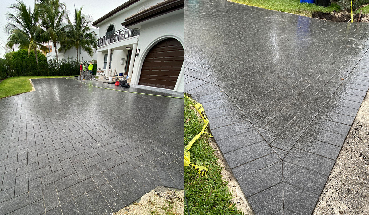 3CM 6x12 Basalt Porcelain Pavers