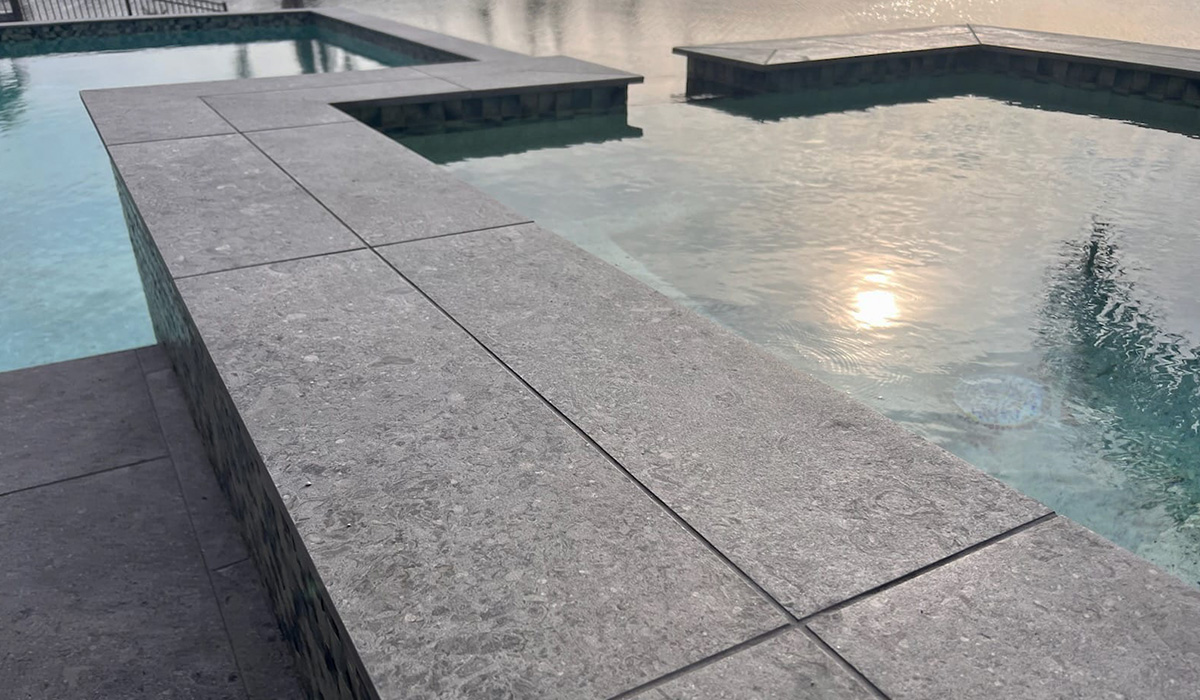 2CM Coralina Grey Porcelain Paver