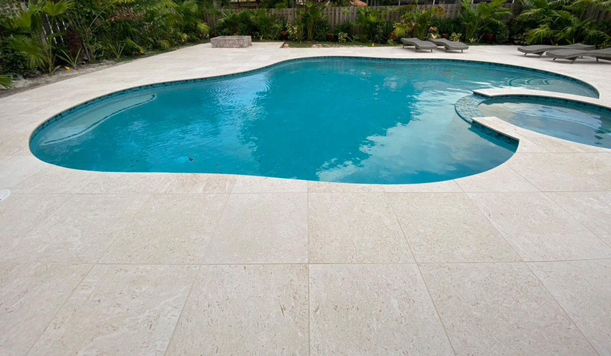 2cm Shellstone Porcelain Pavers