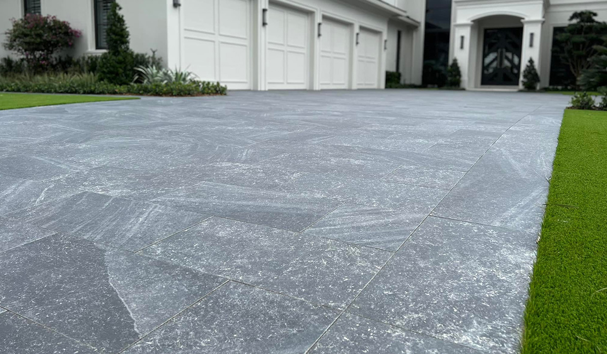 3CM Dark Silver Grey Porcelain Pavers