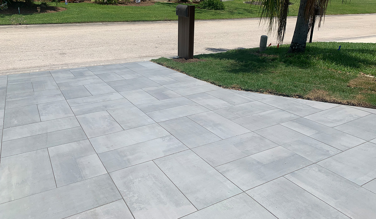 3CM Silver Grey Porcelain Pavers