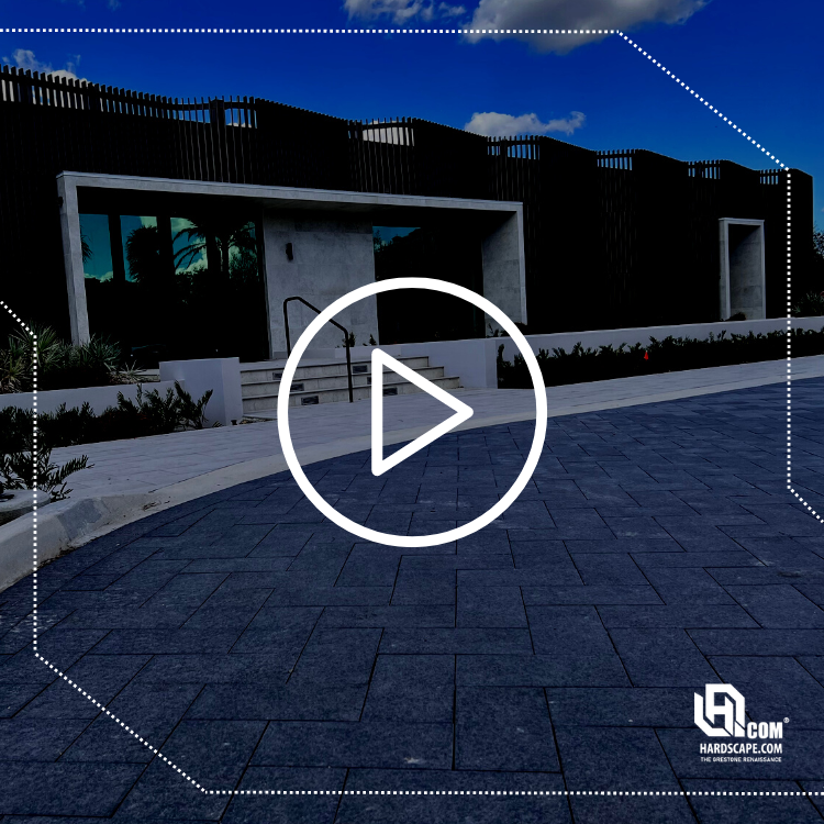 5CM Basalto Porcelain Paver Installation Video